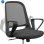 Silla Sense7 Sopty Malla Técnica Negro, Reposabrazos Ajustables y Ruedas 60mm