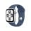 Apple Watch SE GPS NFC 40mm OLED Argent Bleu S/M Étanche 50m Pulsomètre Suivi Sommeil