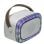 Altavoces Denver BTM-610 Portátiles Inalámbricos Bluetooth 10W iluminación LED multicolor Blanco