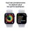 Apple Watch Series 10 GPS WiFi OLED 46mm Aluminium Argent Textile Bleu