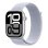 Apple Watch Series 10 GPS WiFi OLED 46mm Aluminium Argent Textile Bleu