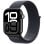 Apple Watch Series 10 GPS NFC 46mm OLED Schwarz/Violett Textil Einheitsgröße Wasserdicht 50m