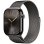 Montre Apple Watch Series 10 GPS + Cellular 64GB OLED Titane Ébène Milanesa S/M