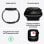 Montre Apple Watch Series 10 GPS + Cellular 64GB OLED Titane Ébène Milanesa S/M