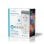 Enchufe Intelligente Nedis WIFIPO120EWT Wi-Fi IP44 Grigio Bianco Plastica