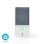 Enchufe Intelligente Nedis WIFIPO120EWT Wi-Fi IP44 Grigio Bianco Plastica