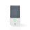 Enchufe Intelligente Nedis WIFIPO120EWT Wi-Fi IP44 Grigio Bianco Plastica