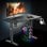 Bureau Gaming Spirit of Gamer 120cm Bois Noir Avec Ajustement De Hauteur