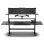Extensions de Bureau Corsair Noir Kit de Panneaux Latéraux Perforés