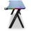 Bureau Gaming G-Lab K-Desk Sulfur 120cm Noir LED RGB