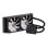 Abysm Oceanic Tide 240 ARGB 240 mm com refrigeração líquida e 3 ventoinhas ARGB em alumínio