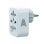 Adaptateur universel SANS NOM 830C Schuko Type F, USB-A x2, USB-C, multiprise internationale