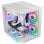 Mars Gaming MC-3TLITE Caixa Gaming Micro-ATX com Triplo Vidro Temperado e Ventoinha FRGB 120mm Branca