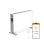 Ksix Blaze Calefactor Eléctrico De Convección Inteligente, 2000w, Pantalla Led Táctil, App Tuya, Control Remoto, Blanco