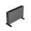 Ksix Blaze Calefactor Eléctrico De Convección Inteligente, 2000w, Pantalla Led Táctil, App Tuya, Control Remoto, Negro