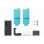 Samsung Funda Carbon Shield negra y protector de pantalla para Z Fold7