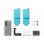 Samsung Funda Silicona gris y protector de pantalla para Z Fold7
