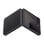 Custodia in pelle vegana nera per Samsung Z Flip7