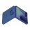 Custodia Samsung Ring Case Silicone Blu Navy con Anello per Galaxy Z Flip7