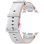 Pulseira desportiva branca Samsung (M/G) para Watch8/Watch8 Classic