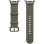 Bracelet Samsung Athleisure (M/L) vert foncé pour Watch8/Watch8 Classic