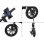 Elektrofahrrad ohne Pedale UrbanGlide Compact 14'' 350W Bluetooth 18km IP54