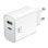 Cargador Ewent EW1325 USB-C/USB-A 30W QC 3.0 Blanc