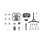 Drone DJI Avata Fly Smart Combo 48MP 4K 27m/s 2420mAh 20GB Negro Gris