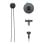 Soporte para cámara DJI Osmo Action Surfing Tether Kit Montaje Rápido Tabla de Surf Negro