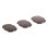 Filtre de caméra DJI CP.FP.00000156.01 Noir, Compatible DSLR, 3 pièces