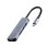 Hub Gembird 4 Ports 5 Gbit/s USB-C Modell UHB-CM-U3P1U2P3-01 Aluminium