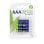 Batería recargable Gembird EG-BA-AAA8R4-01 AAA NiMH 1.2V 850mAh Pack 4 unidades