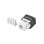 Módulo Keystone Lanberg KSUA-2000 Plano RJ-45 LSA Hembra Negro Blanco