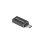 Cambiador de género Lanberg AD-UC-UA-02 USB 3.0 Type C a USB 3.0 Type A Níquel Negro