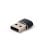 Adaptador USB A Gembird A-USB2-AMCF-02 USB-C Hembra Negro Compacto