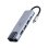 Hub Gembird 2 Ports 5 Gbps Modell A-CM-COMBO5-04 Extras HDMI 4K, LAN, PD 87 W