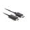Cabo DisplayPort Lanberg CA-DPHD-11CC-0030-BK 3m Preto Alta Compatibilidade