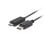 Cabo DisplayPort Lanberg CA-DPHD-11CC-0030-BK 3m Preto Alta Compatibilidade
