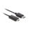 Cable DisplayPort Lanberg CA-DPHD-11CC-0010-BK 1m Negro HDMI Alta Definición