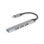 Gembird UHB-CM-U3P1U2P3-03 Hub USB-C com 4 Portas