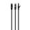 Cable de red Gembird PP6A-LSZHCU-BK-1M 1m Cat6a Blindado LSZH Chapado en oro Negro