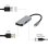 Hub Gembird 3 ports USB 3.2 Gen 1 Type-C 87 W Modelo A-CM-COMBO3-02 UHD 4K