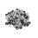 Kit de montage Lanberg AK-1302-S Noir Inoxydable 50 pièces