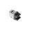 Cavo Lanberg KSF6-1000 Nero Piano RJ-45 Maschio Femmina Metallo