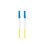 Cable de fibra óptica Lanberg FO-LULU-SS11-0010-YE 1m LC a LC G.657.A1 monomodo amarillo