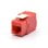 WP Keystone CAT 6A UTP RJ45 Buchse Rot WPC-KEY-6AUP-TL/R Slim WP Keystone CAT 6A UTP RJ45 Buchse Rot WPC-KEY-6AUP-TL/R Slim