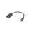 Adaptador OTG Lanberg AD-OTG-UM-01 0.15m Micro-USB A a USB A USB 2.0 Negro