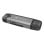 Lector de Tarjetas NATEC NCZ-2262 USB 3.1 Negro Gris 5000 Mbit/s MicroSD SDXC SDHC