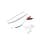Comprobador de cables Lanberg NT-0501 RJ-11 RJ-12 RJ-45 250m Batería integrada Negro/Rojo