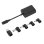 USB-C Netzteil Targus Legacy Power Adapter Set Universal Schwarz USB-C Netzteil Targus Legacy Power Adapter Set Universal Schwarz